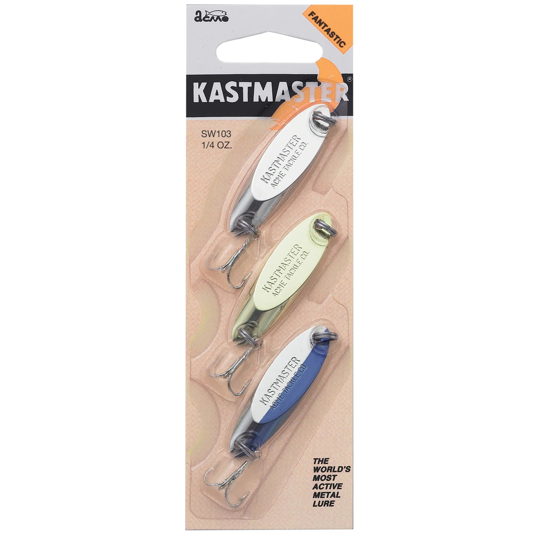 Acme Kastmaster 1/4oz Spoon Pack
