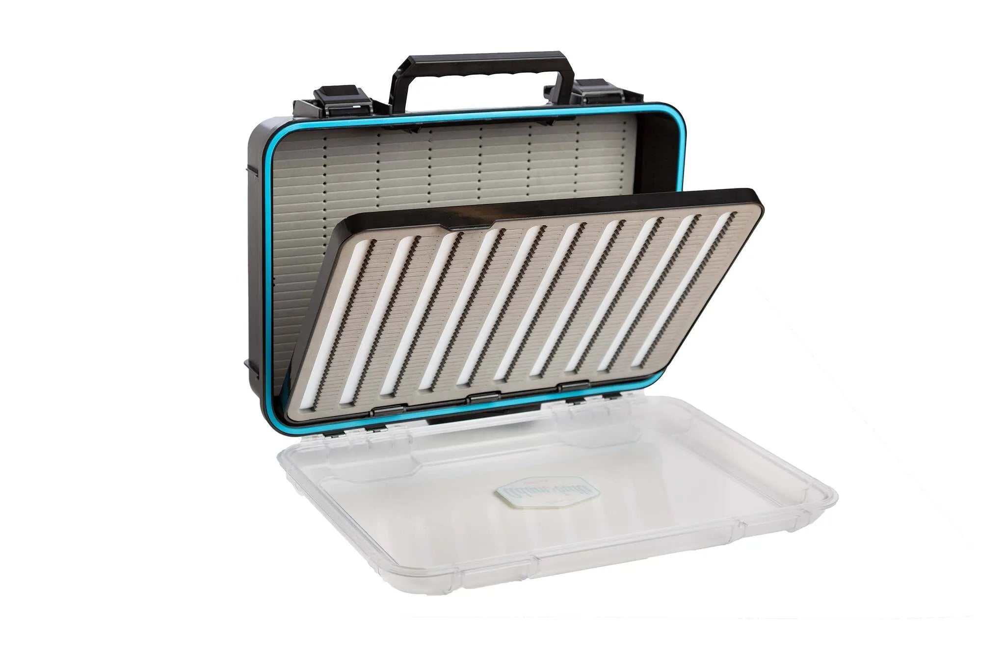 Adamsbuilt Fly Box Clear Single Sided Travel Box