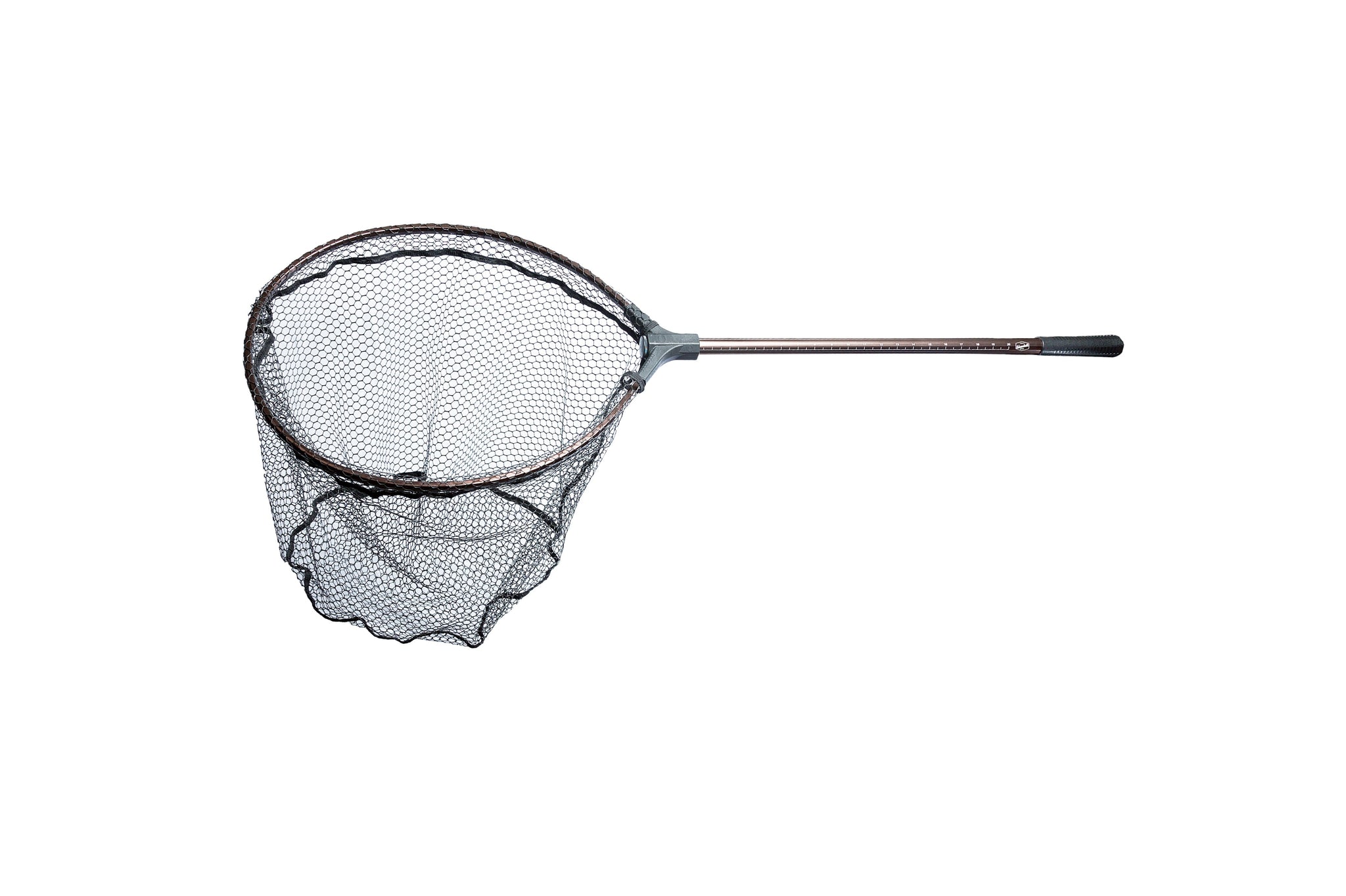 adamsbuilt aluminum flip extendable fishing net Tri-Fold 16" Loop 37 length retracted Adamsbuilt Aluminum Nets