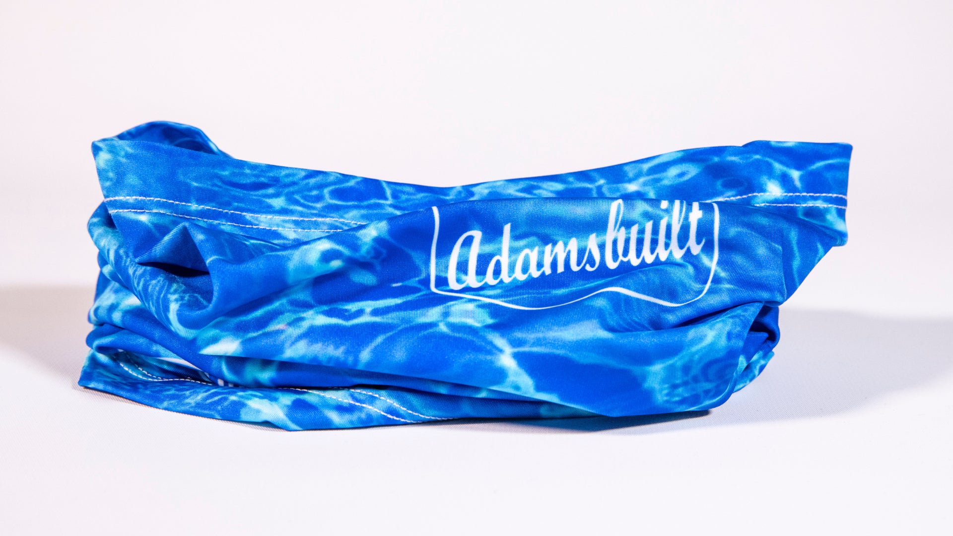 Adamsbuilt Sun Protect Neck Gaiter Ocean Blue Camo