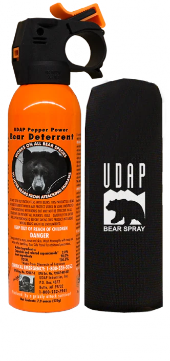 Udap Bear and Pepper Spray