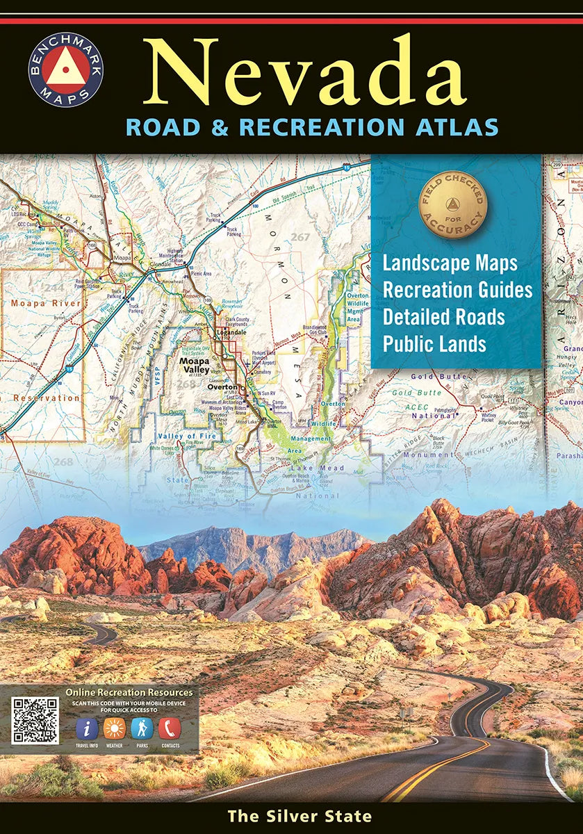 Nevada Atlas and Recreation Map