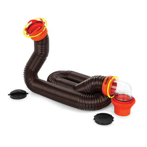 Camco RhinoFlex 15 Foot RV Sewer Hose Kit