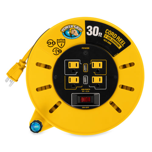 Camco Power Grip Extension Cord Reel