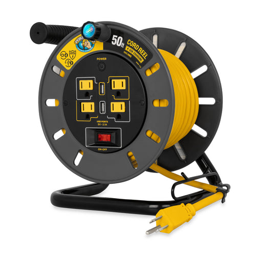 Camco Power Grip Extension Cord Reel