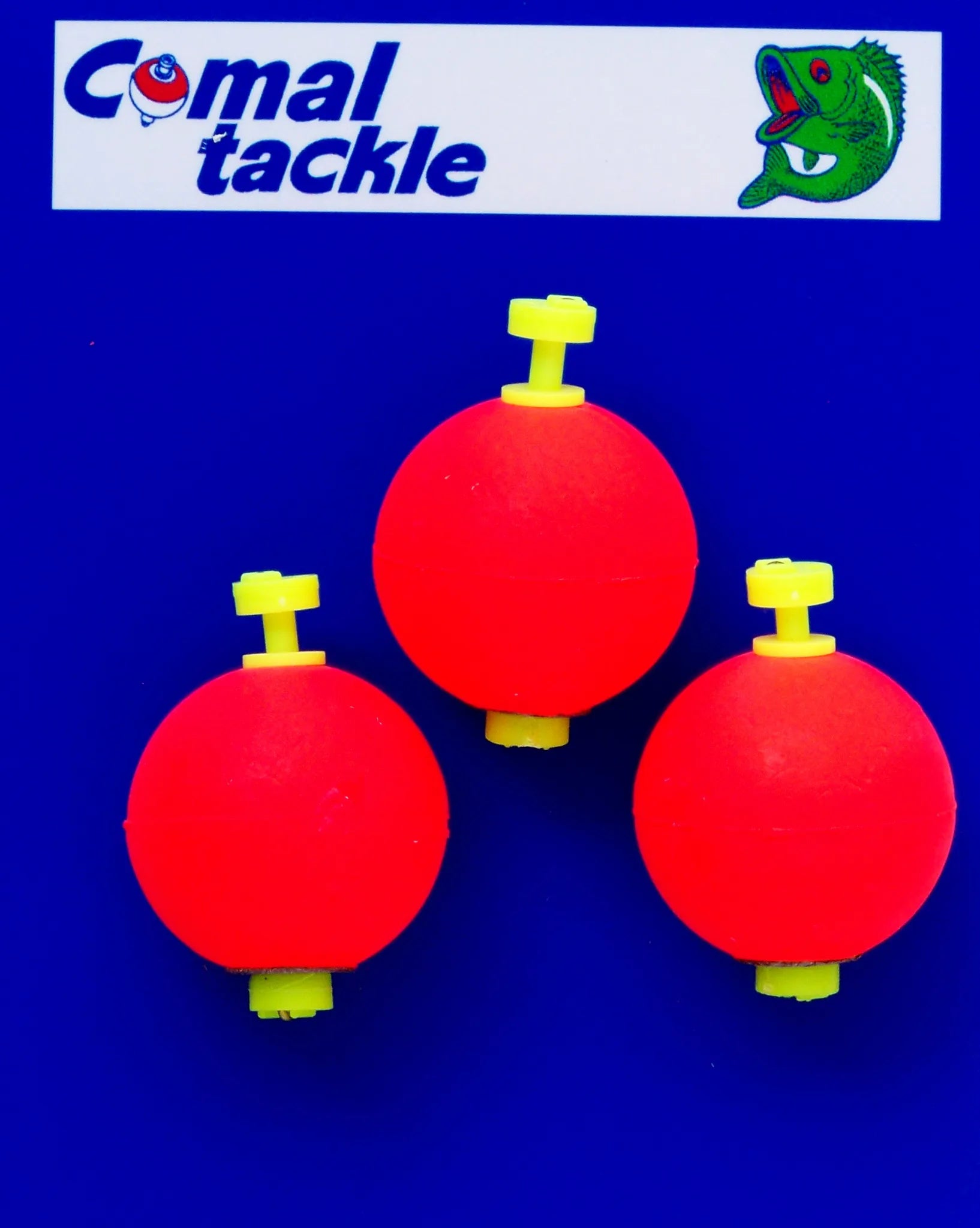 Comal Tackle Float Weighted Foam Snap-on Bobber