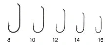 Daiichi Dry Fly Standard Hooks 25 Pack