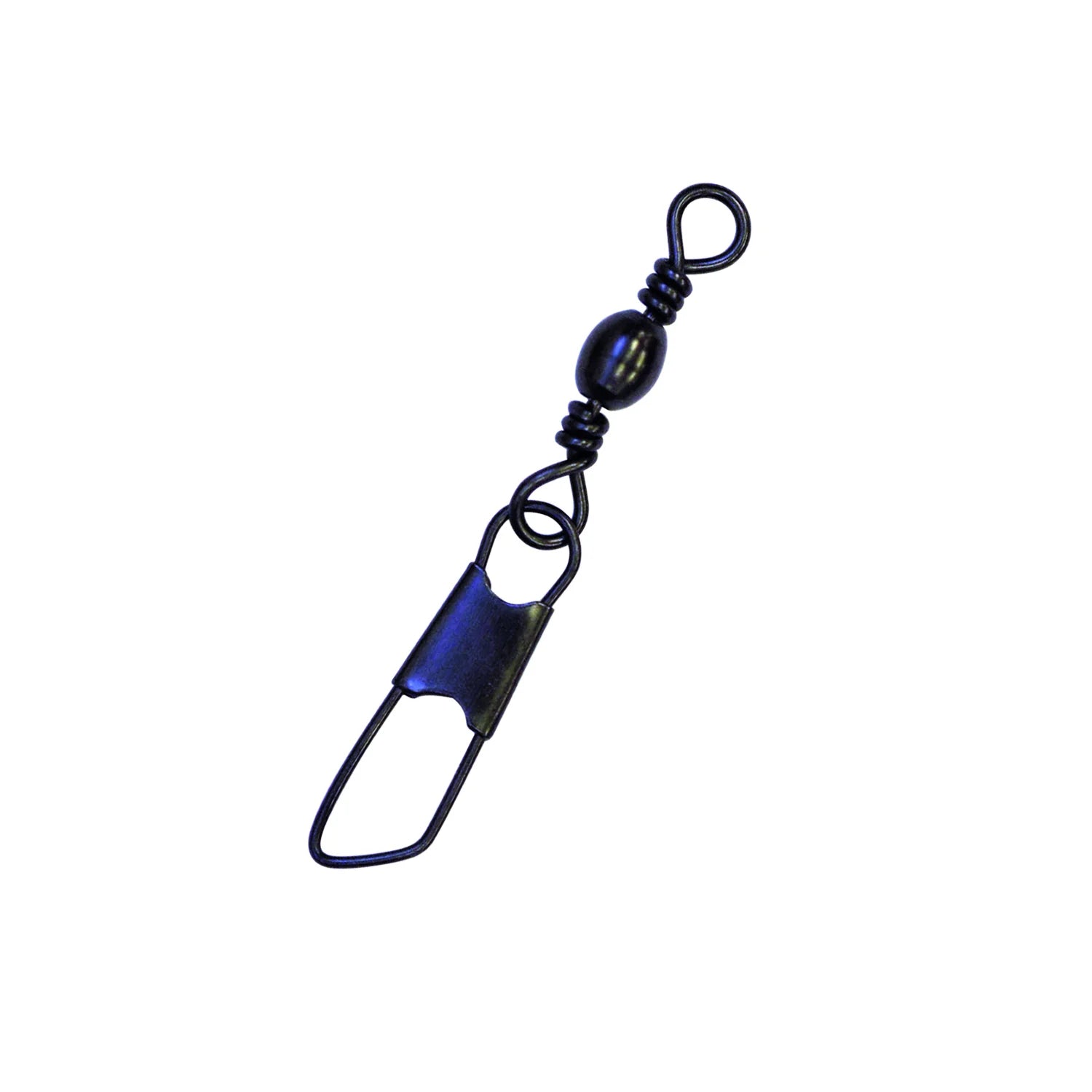 Eagle Claw Black Swivel with Snap