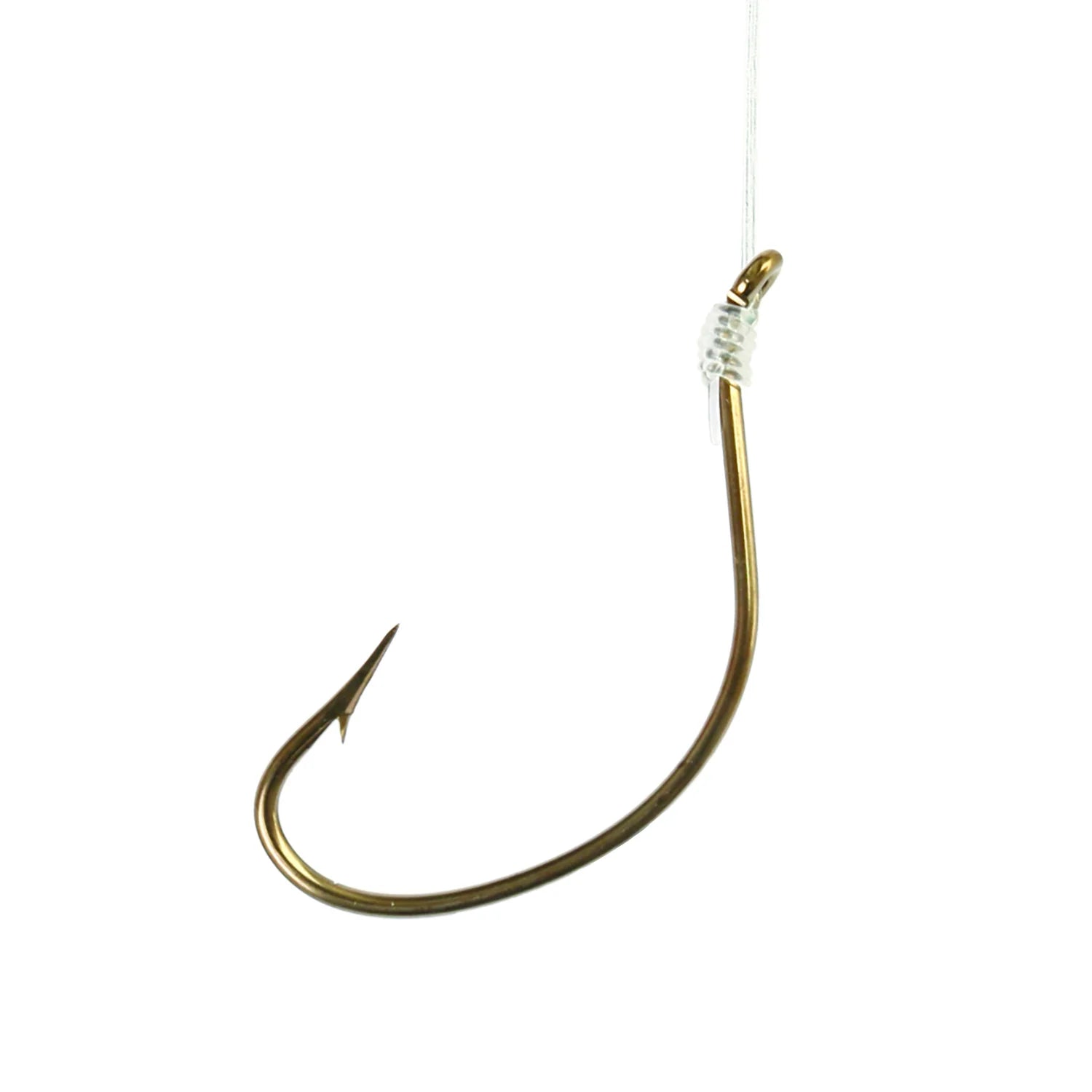 Eagle Claw Snelled Kahle Horizontal Bronze Hooks