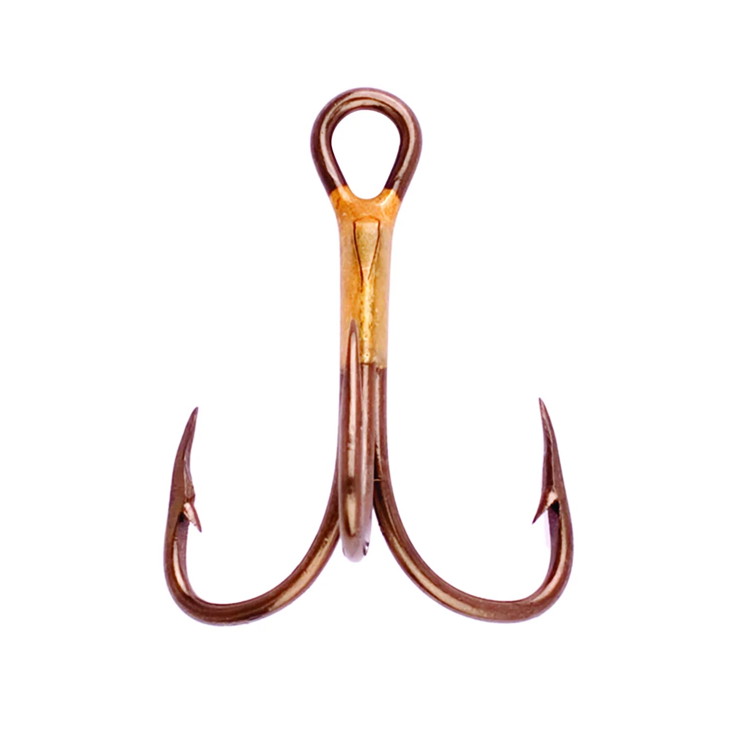 Eagle Claw Bronze Treble Hooks