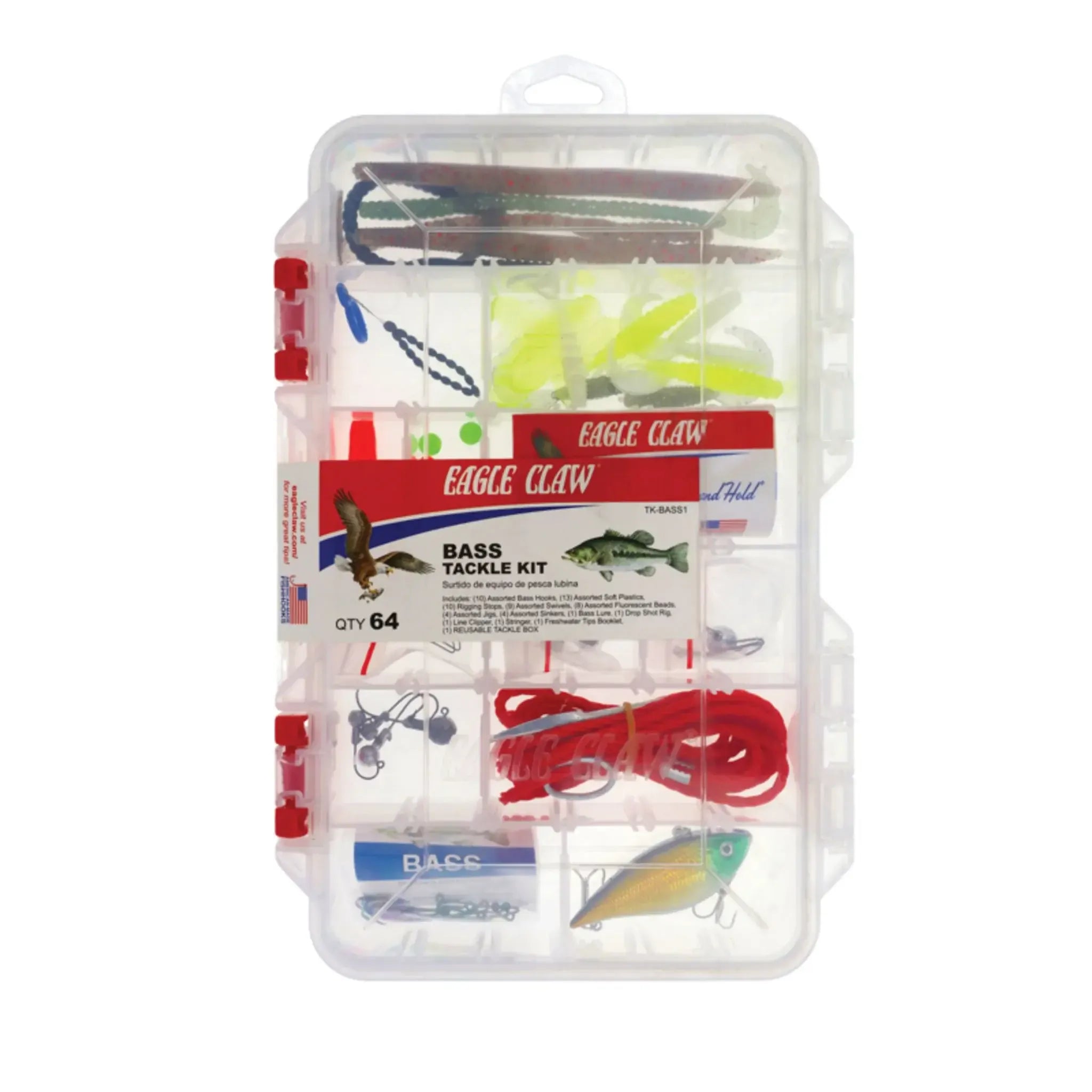 fish eagle lures Eagle Claw Fishing Tackle Kit