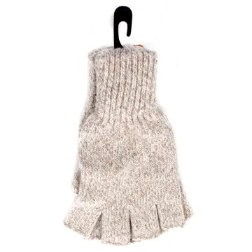 Jacob Ash Glove Ragg Wool Fingerless