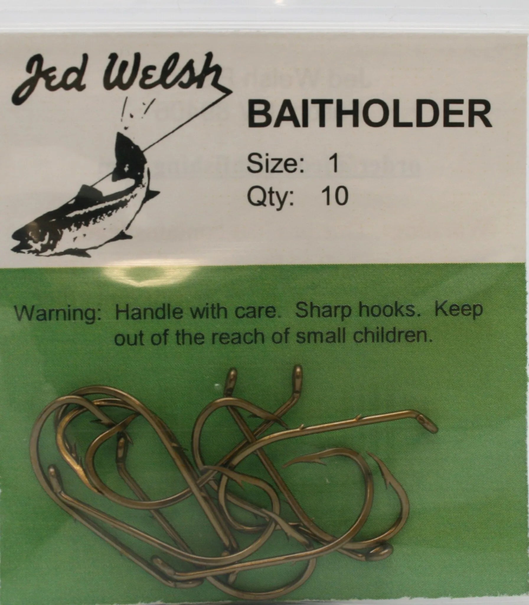 Jed Welsh Baitholder Hooks