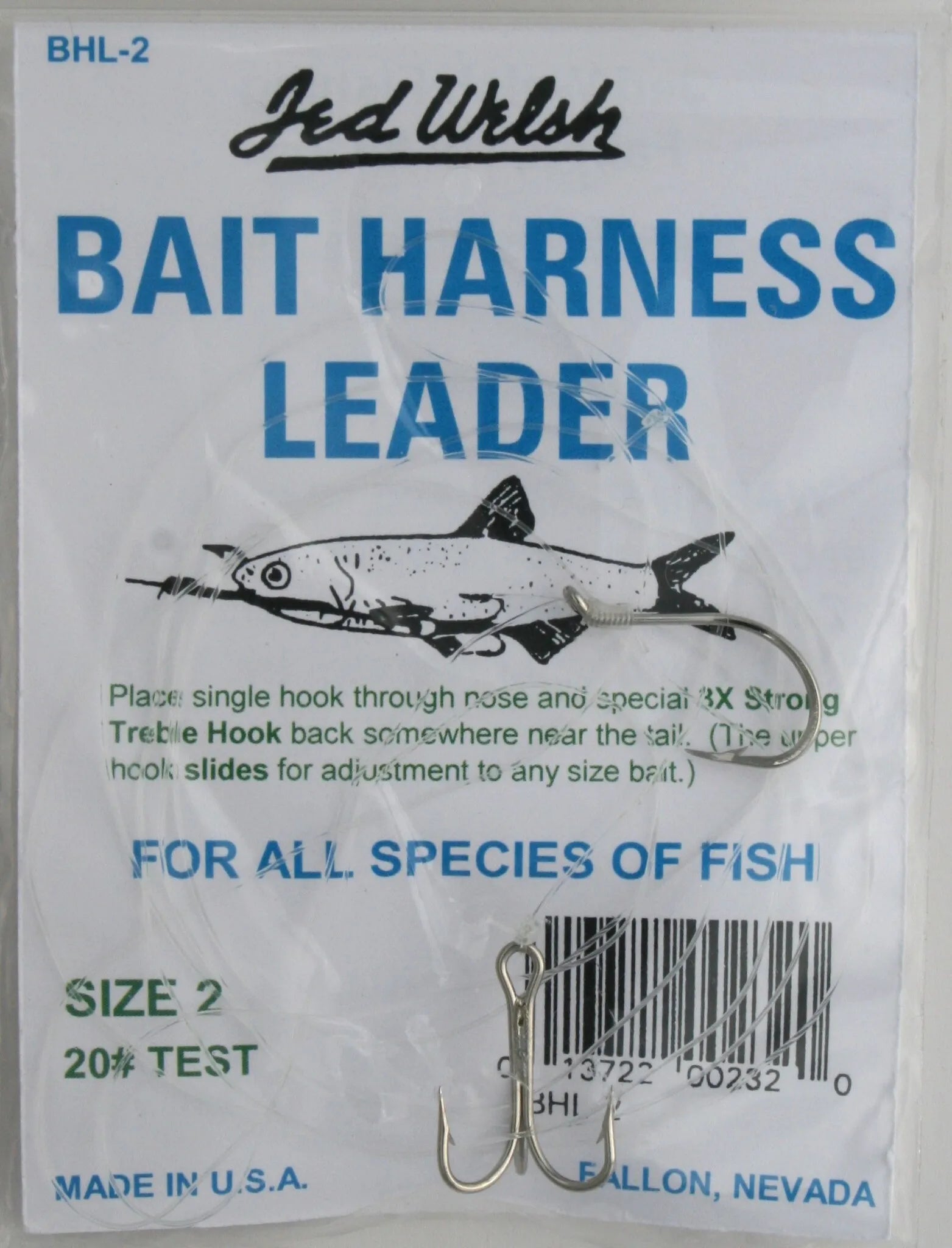 Jed Welsh Bait Harness Leader