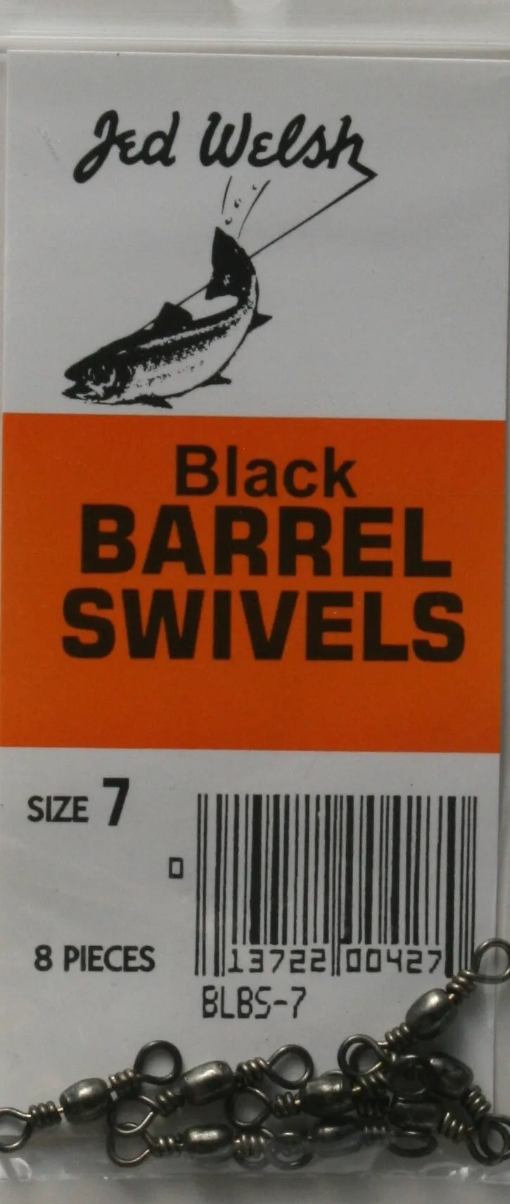 Jed Welsh Black Barrel Swivels
