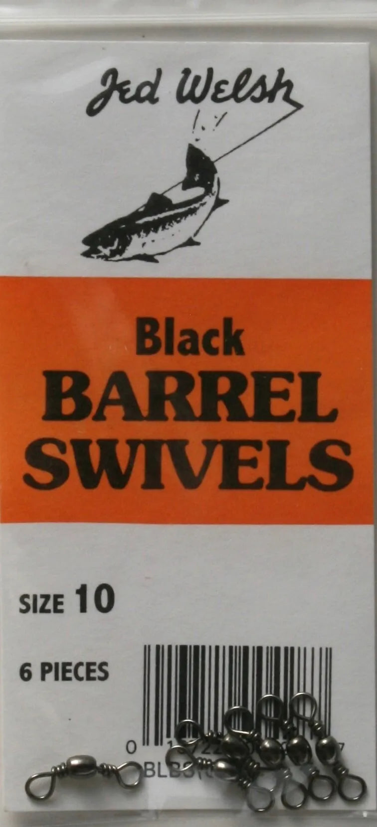 Jed Welsh Black Barrel Swivels