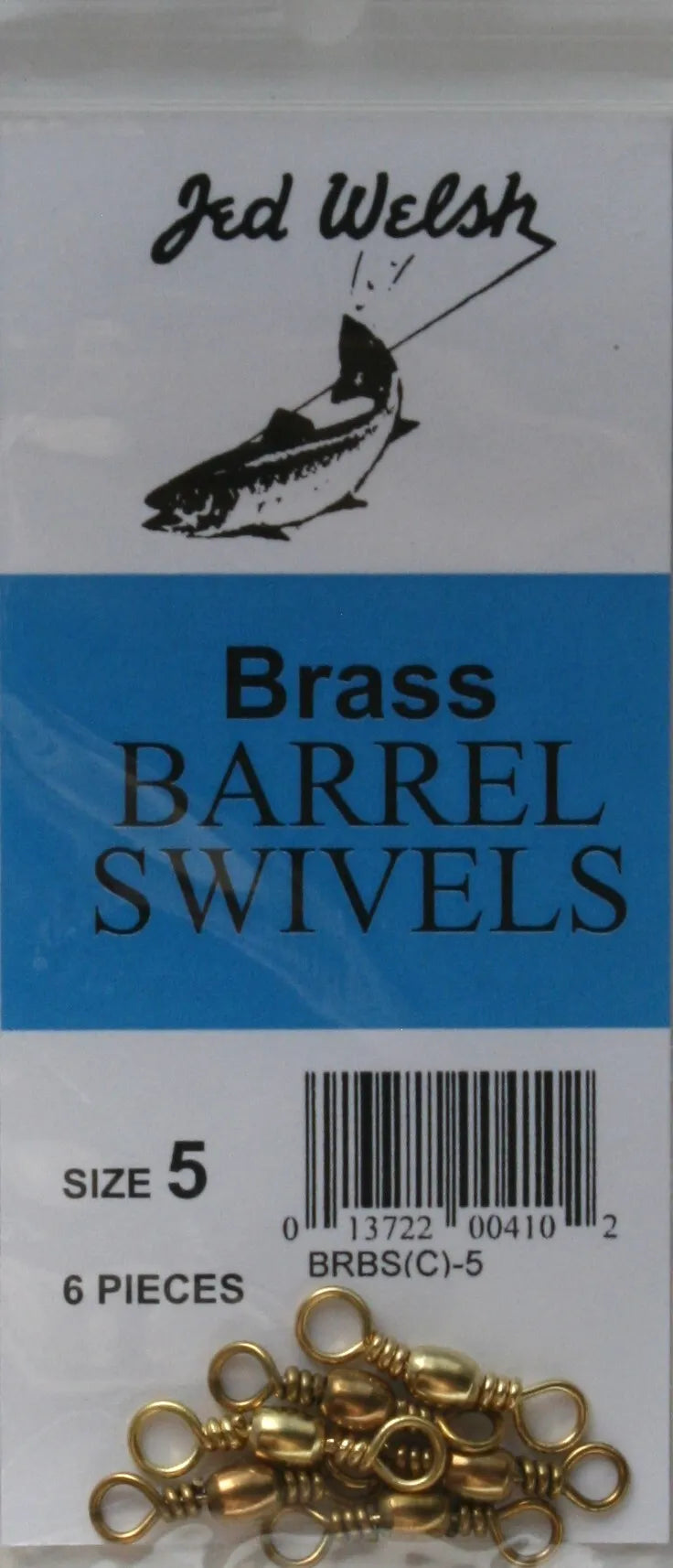 Jed Welsh Brass Barrel Swivels