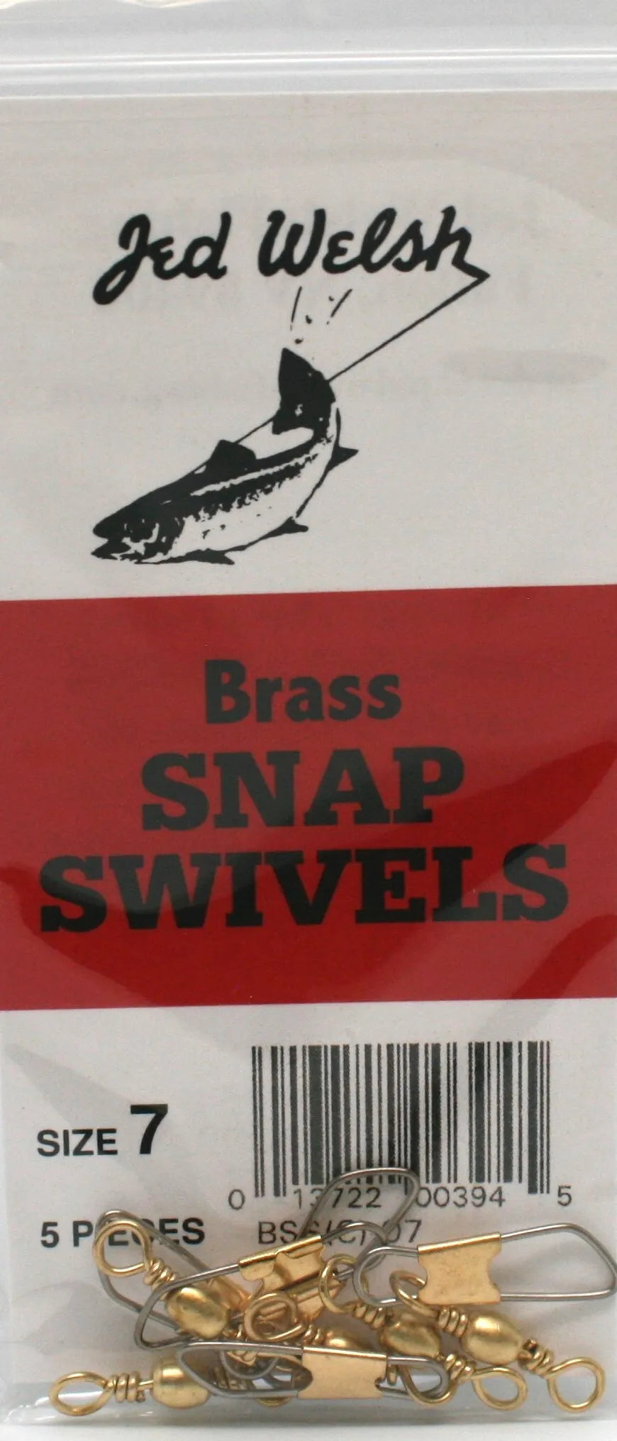 Jed Welsh Brass Snap Swivels