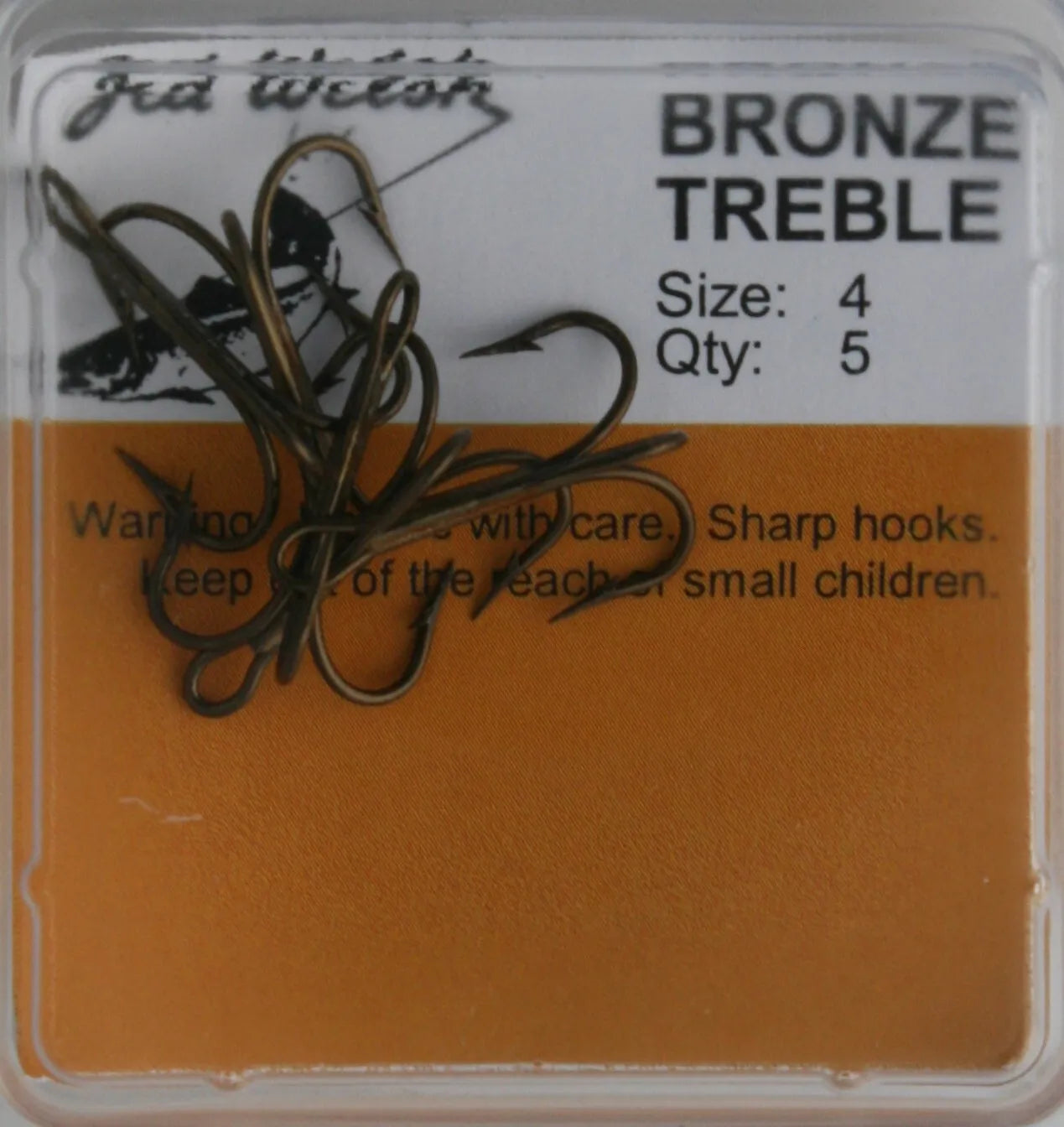 Jed Welsh Bronze Treble Hook