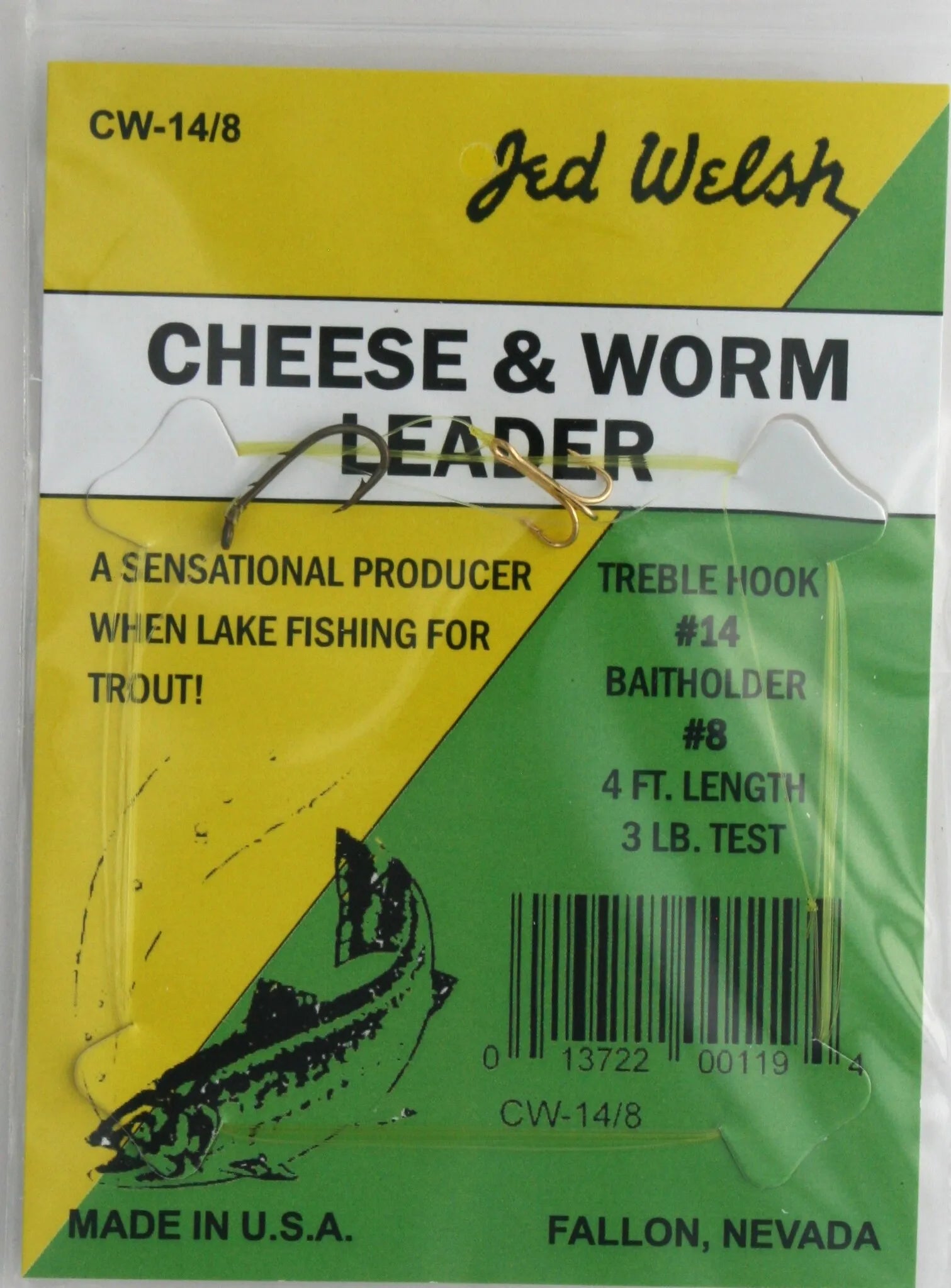 Jed Welsh Cheese/Worm Rig