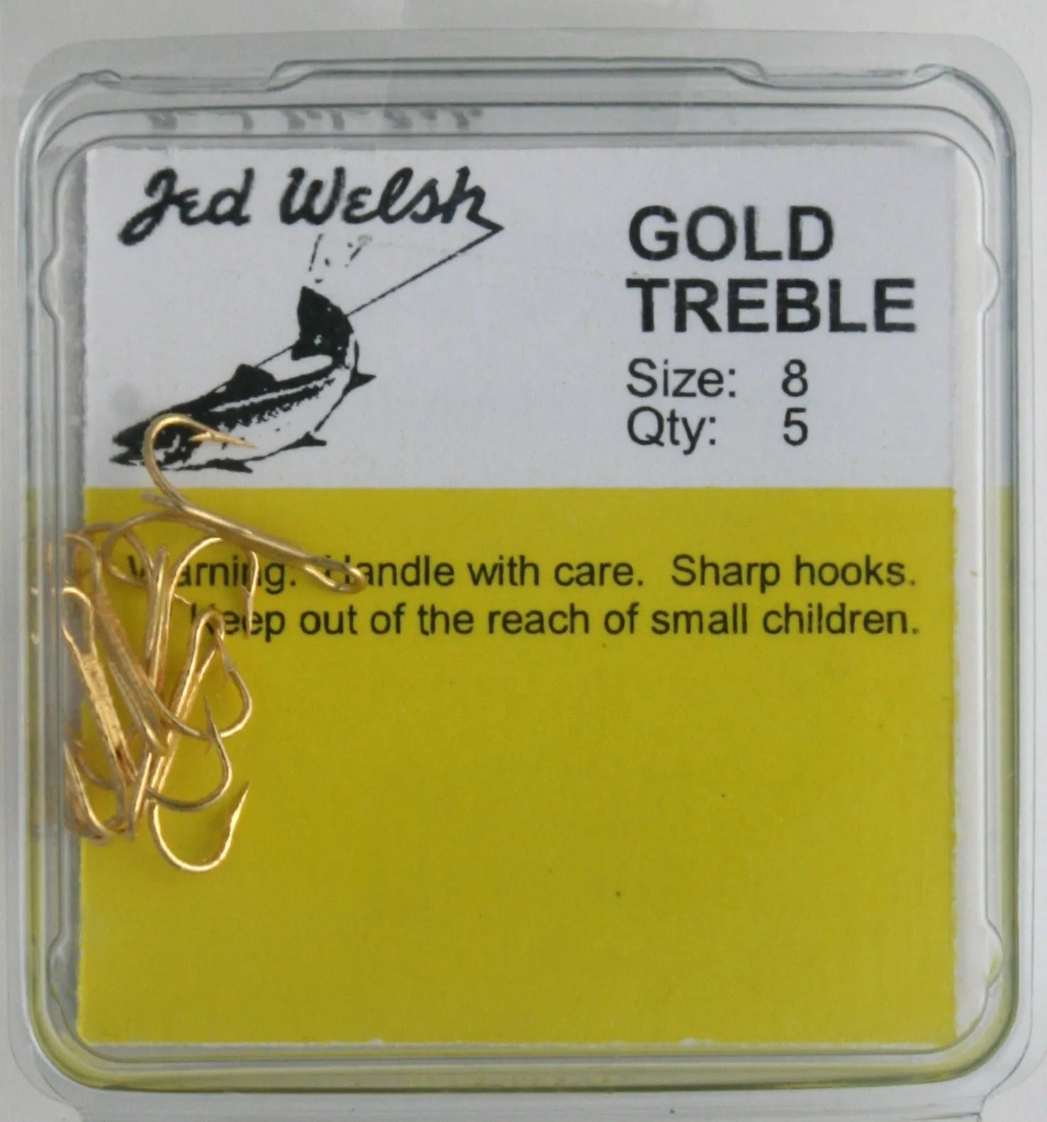 Jed Welsh Gold Treble Hook