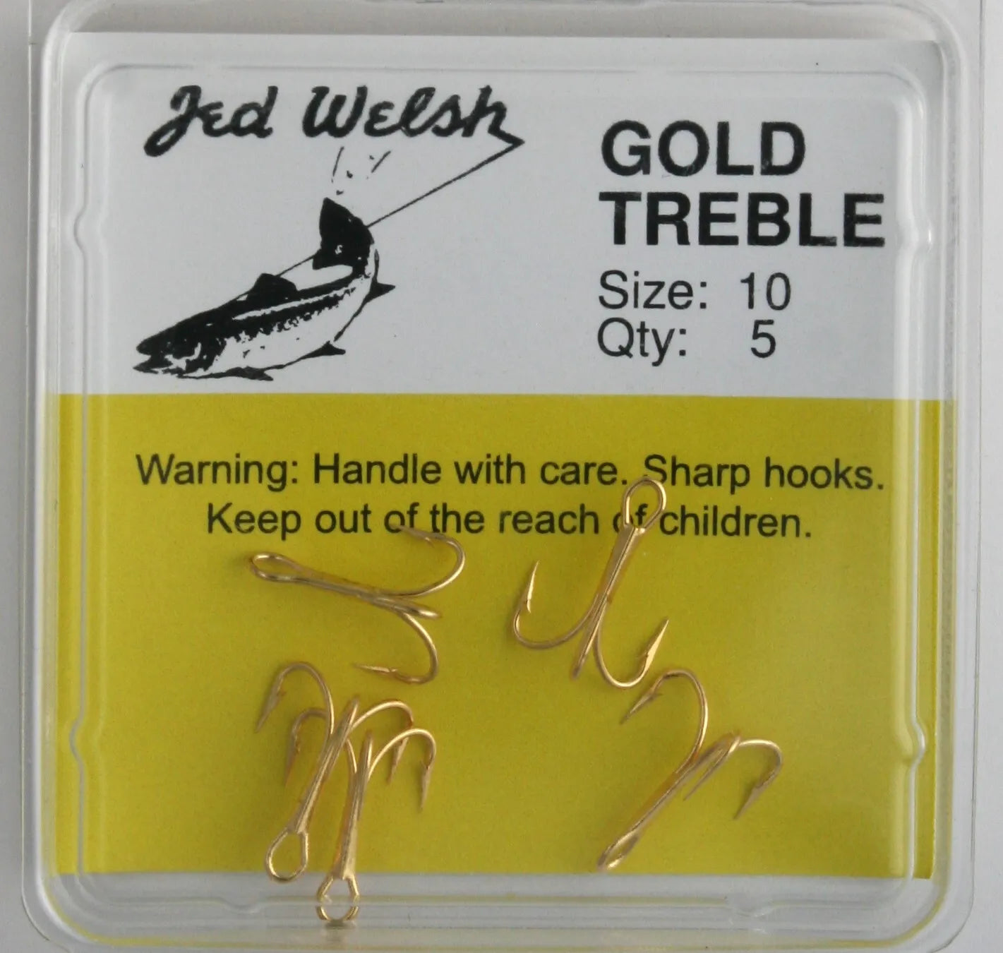 Jed Welsh Gold Treble Hook
