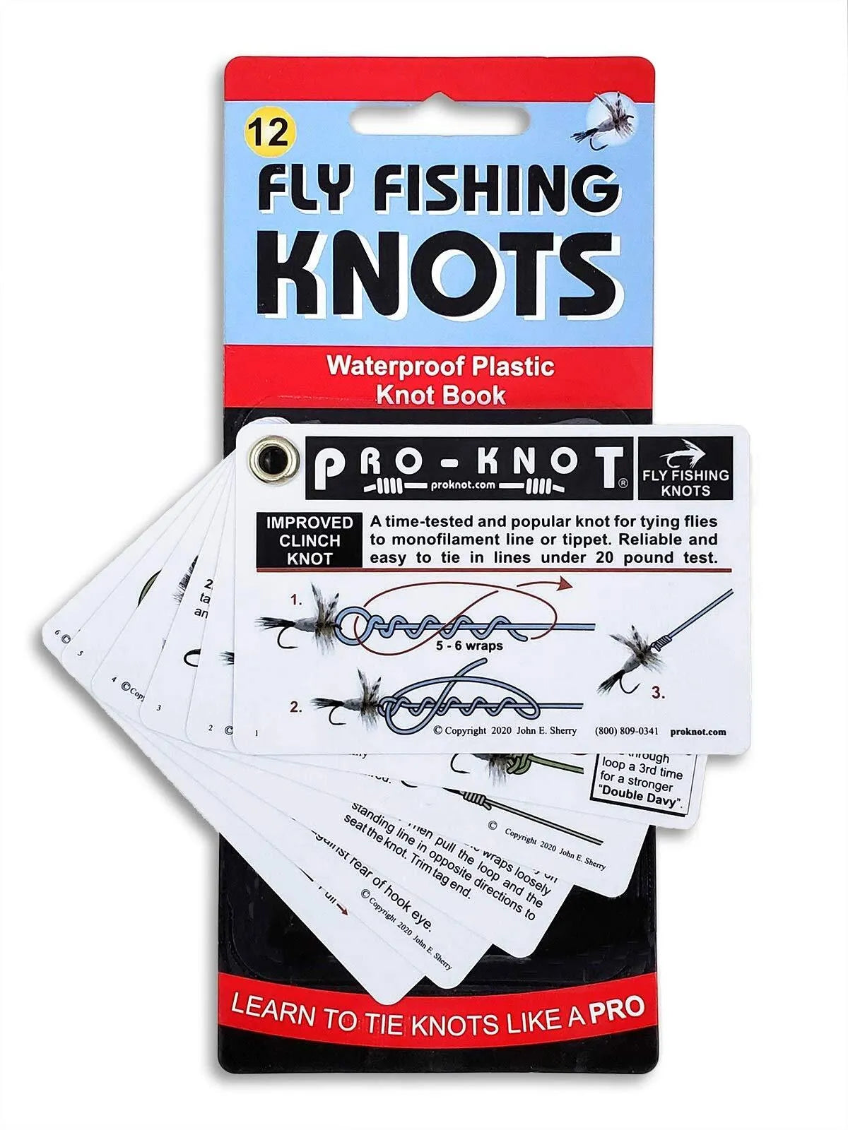 Pro-Knot Waterproof Fishing Knots Guide