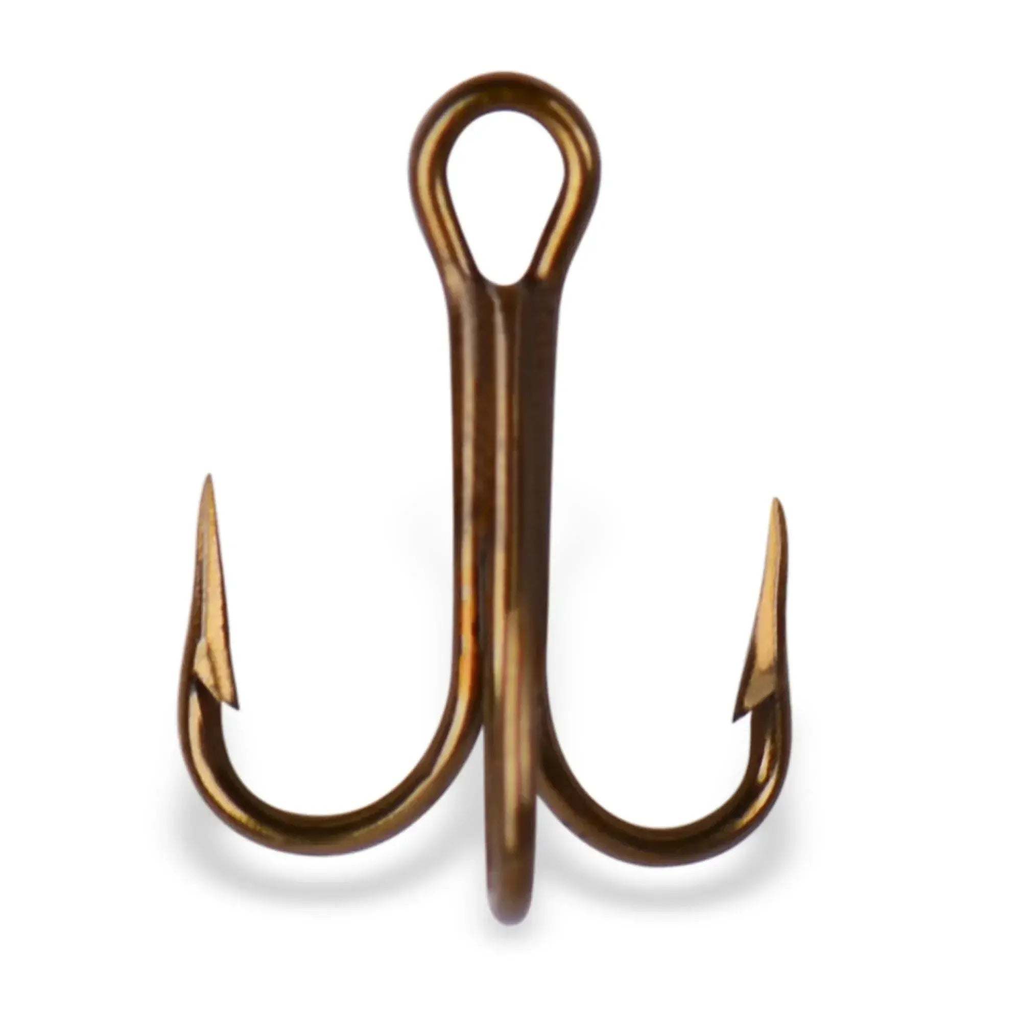 Mustad Bronze Treble Hooks