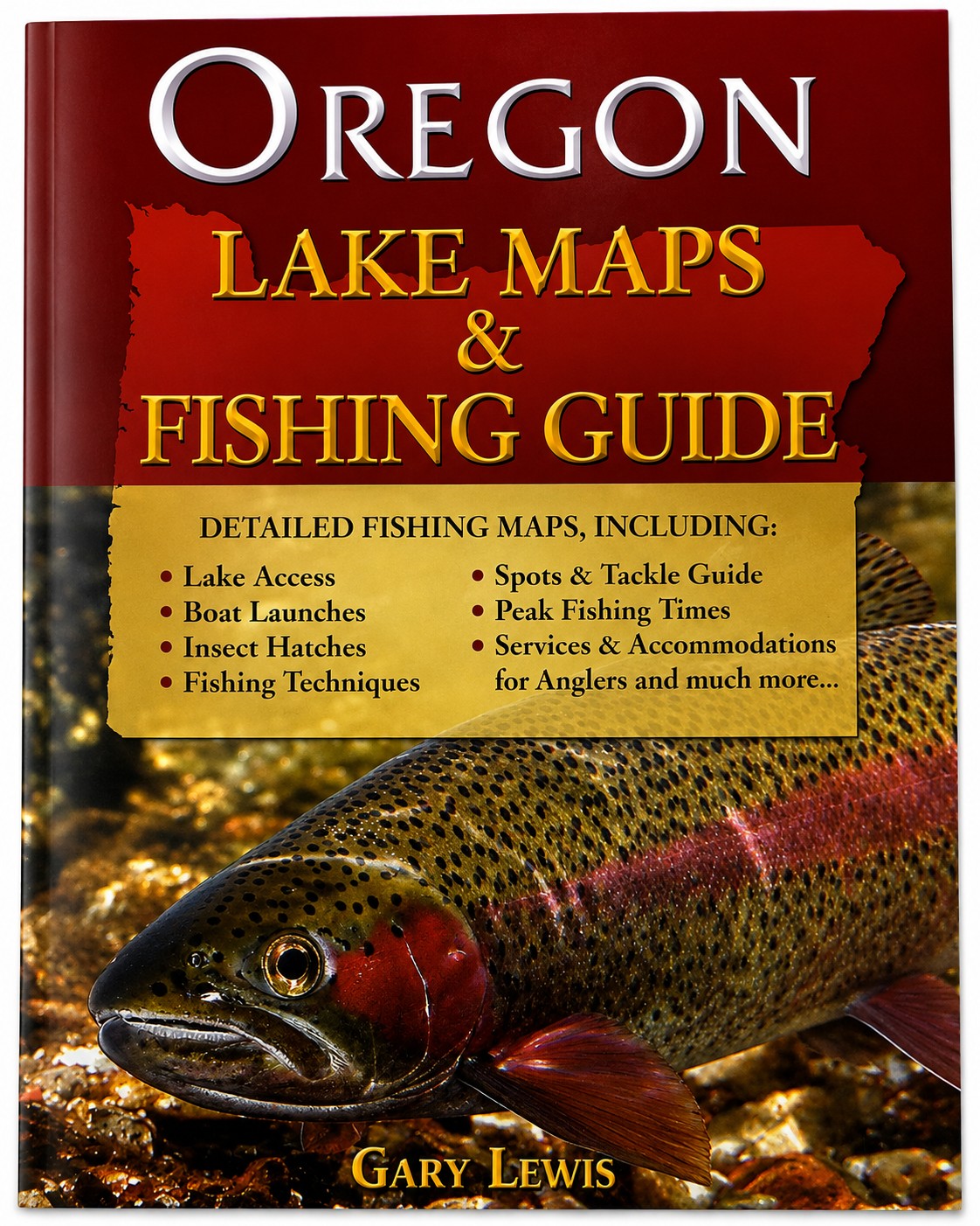 Oregon Lake Maps & Fishing Guide - CLOSEOUT