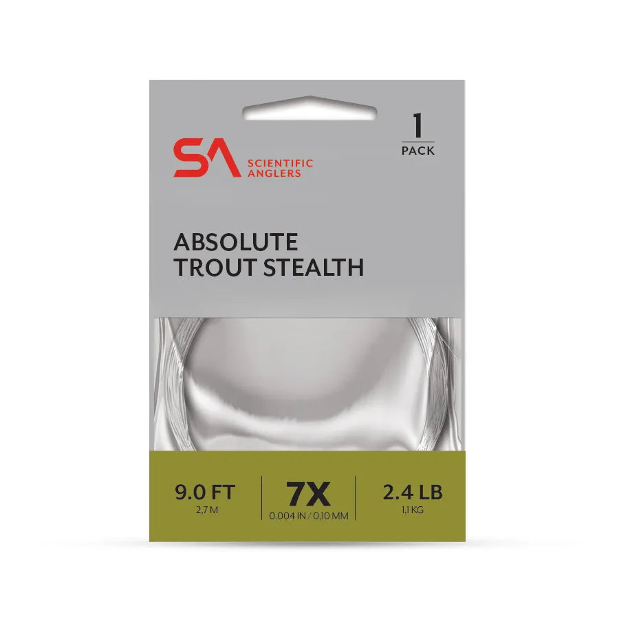 Scientific Anglers Leader Absolute Trout Stealth