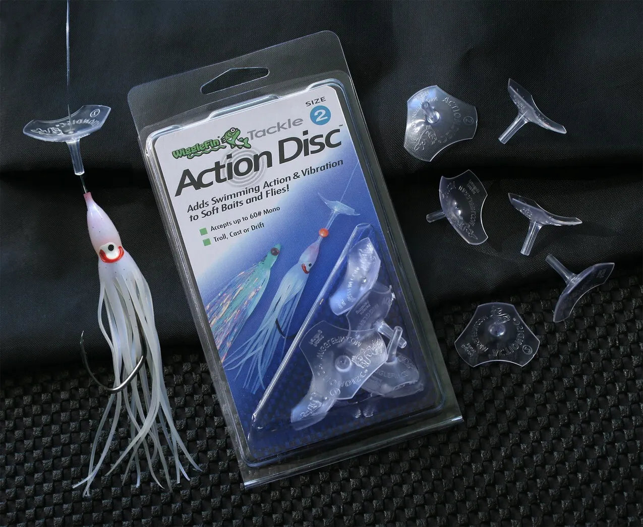 Wigglefin Action Disc Lure