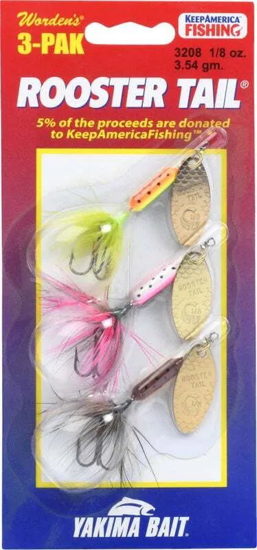 Yakima Roostertail 3 Packs