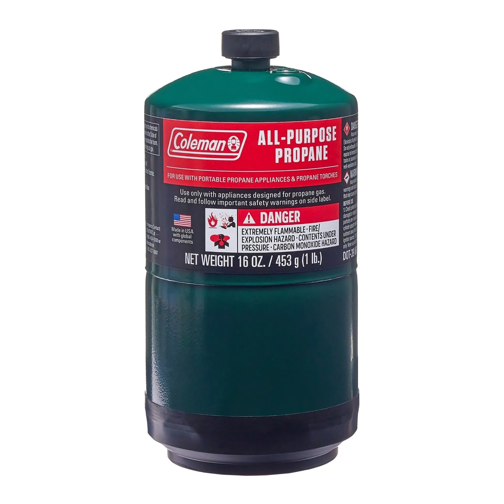 Coleman 16.5oz Propane Cylinder