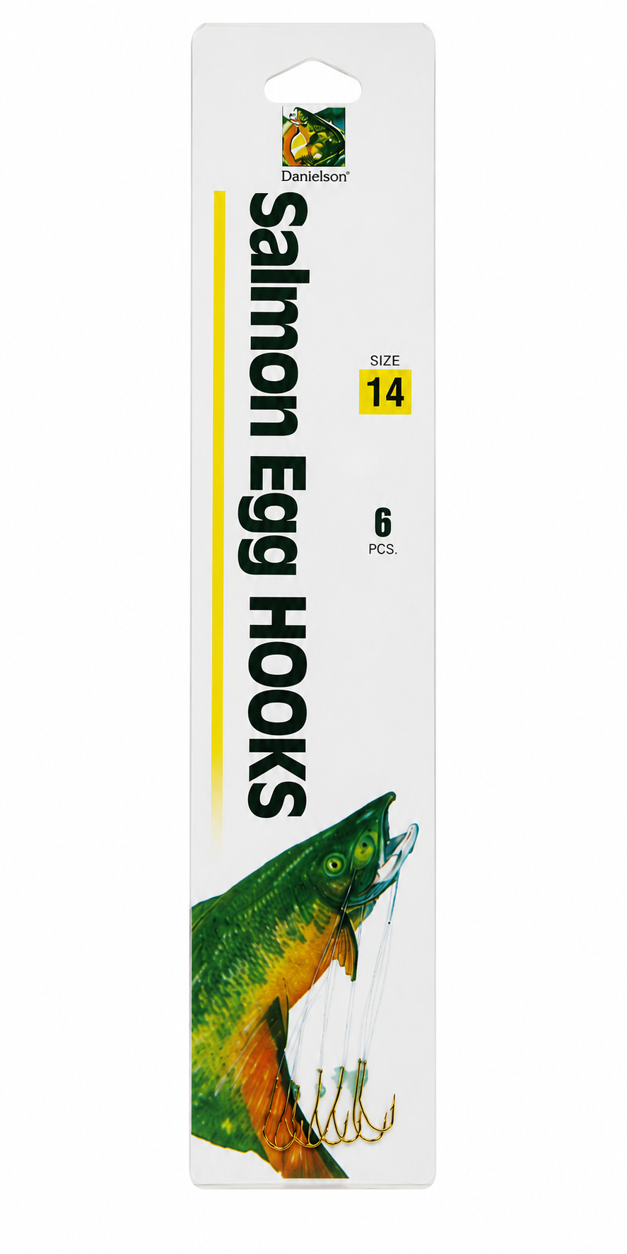 Danielson Hooks Snelled Gold Egg - CLOSEOUT