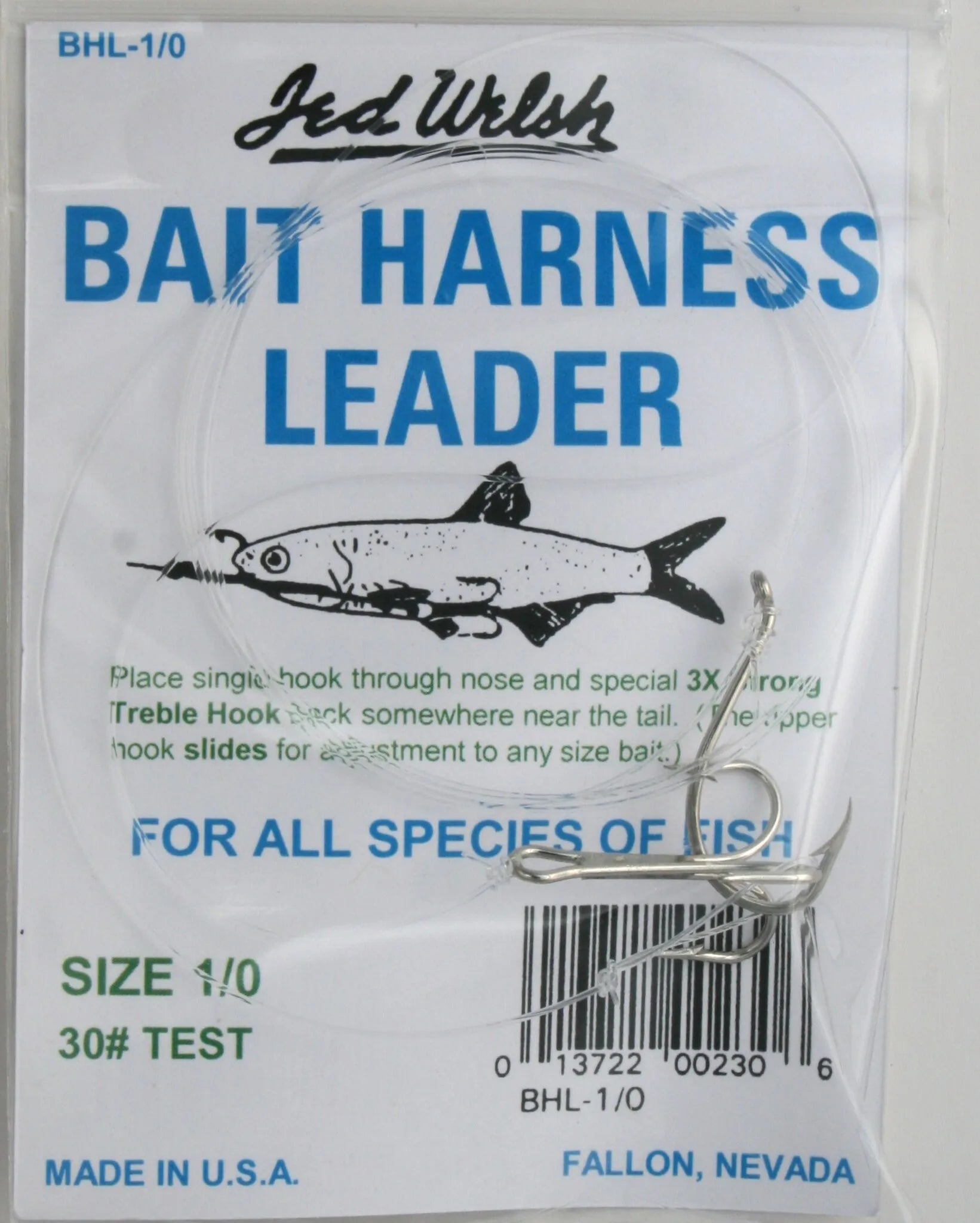Jed Welsh Bait Harness Leader