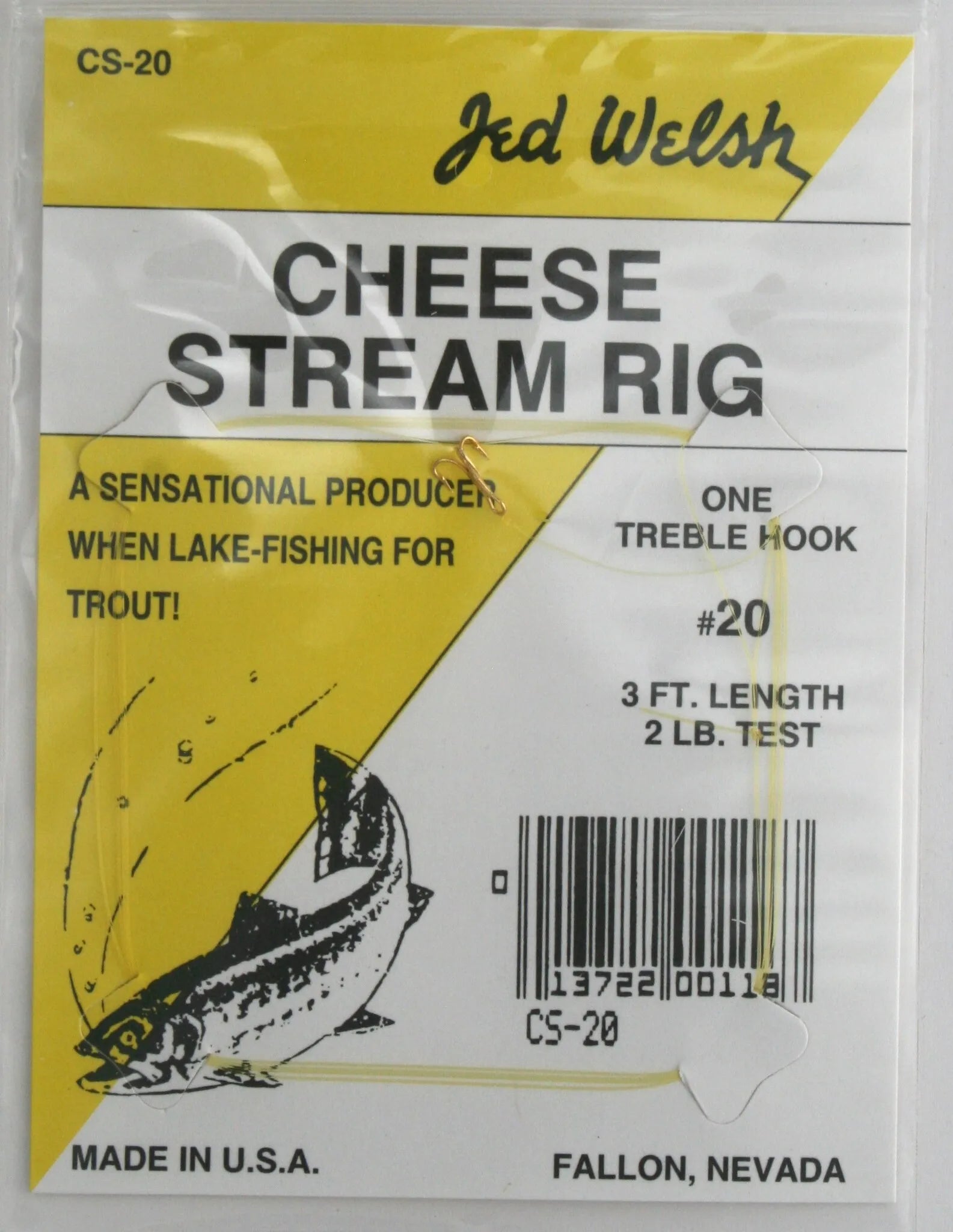 cheese hook fishing Jed Welsh Cheese Stream Rig